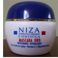 NIZA MASCARA ORO