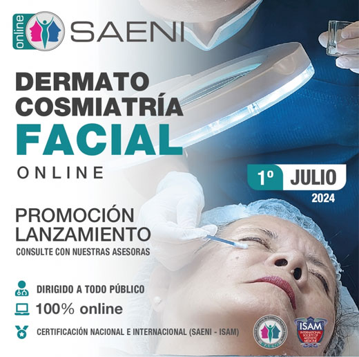 DERMATOCOSMIATRIA FACIAL ONLINE