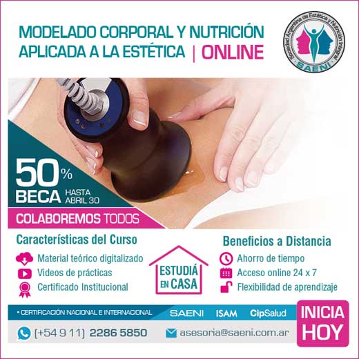 Curso de Modelado Corporal y Nutrición aplicada a la Estética